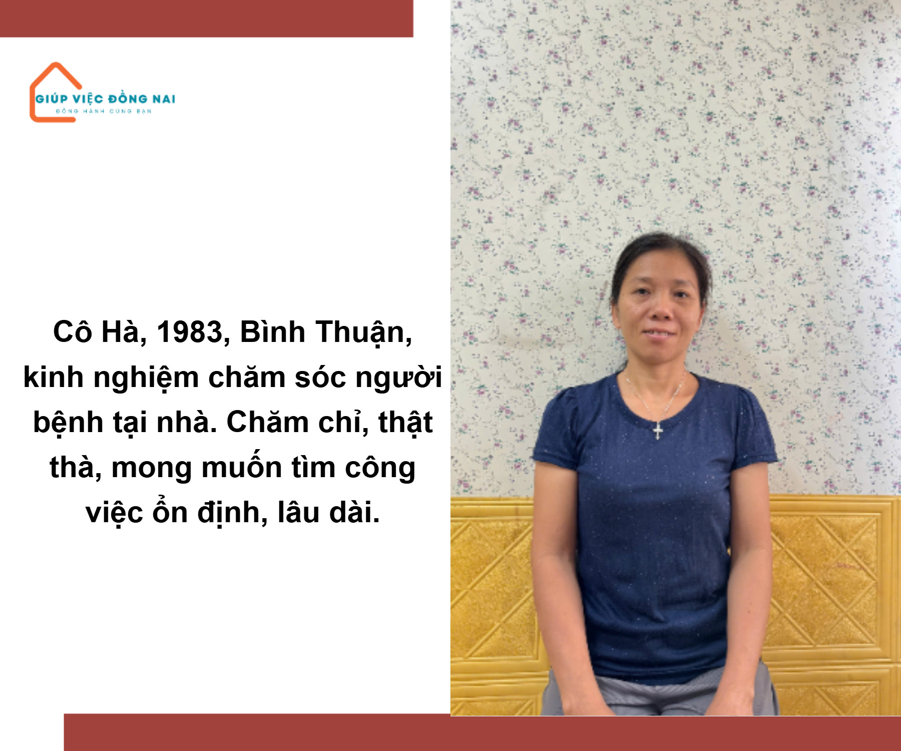 cô hà cần tìm việc làm