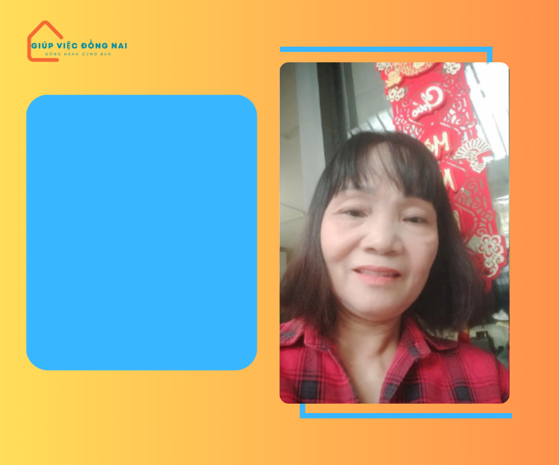 Chị Lê Thị Xuân, sinh năm 1969, quê Quảng Trị cần tìm việc