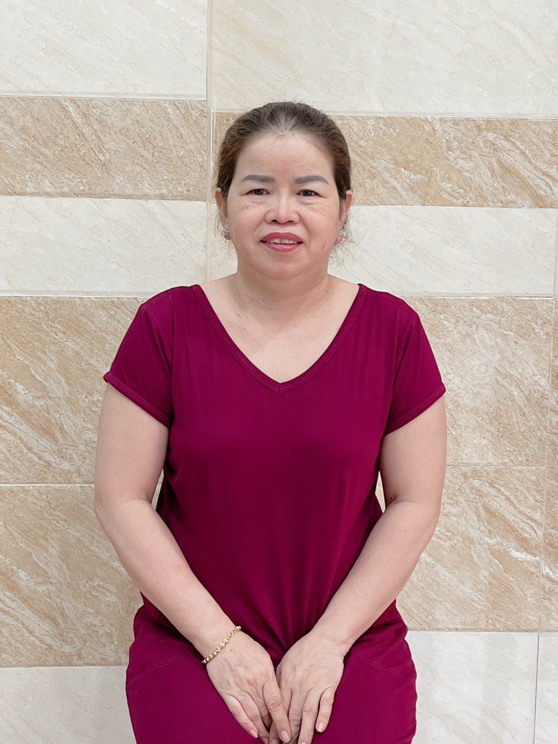 Cô Liên sinh 1974 quê Đông Nai chuyên chăm bé