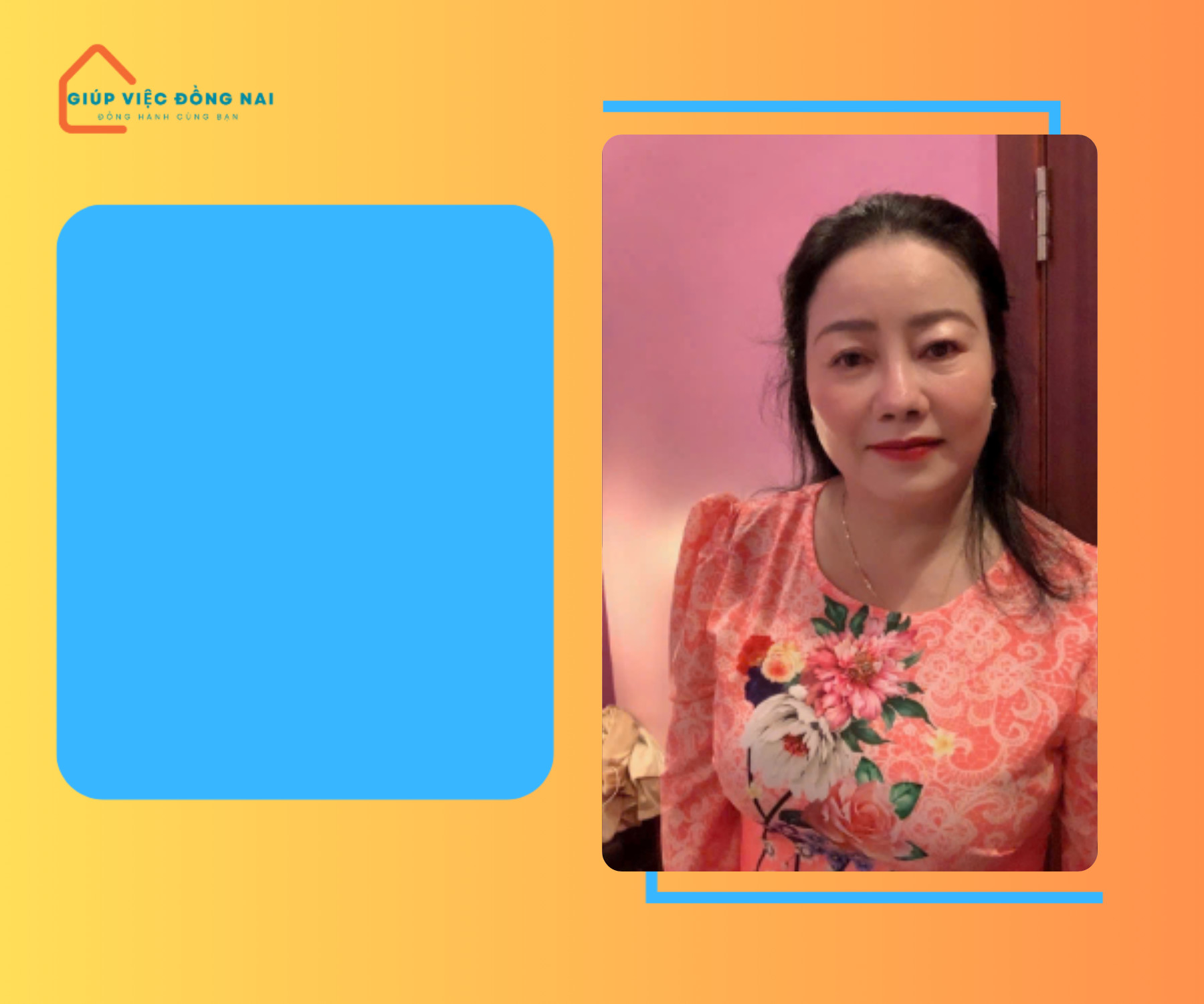 Chị NGUYỄN THỊ TUYẾT HẠNH, sinh năm 1970, quê Hồ Chí Minh cần tìm việc