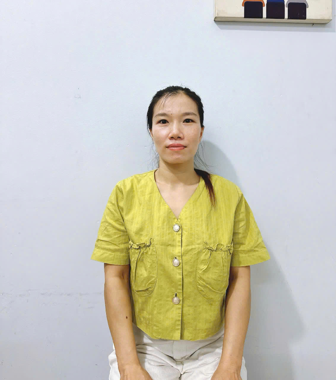 Chị Mai (sinh năm 1993) tìm việc giúp việc nhà, chăm sóc bé