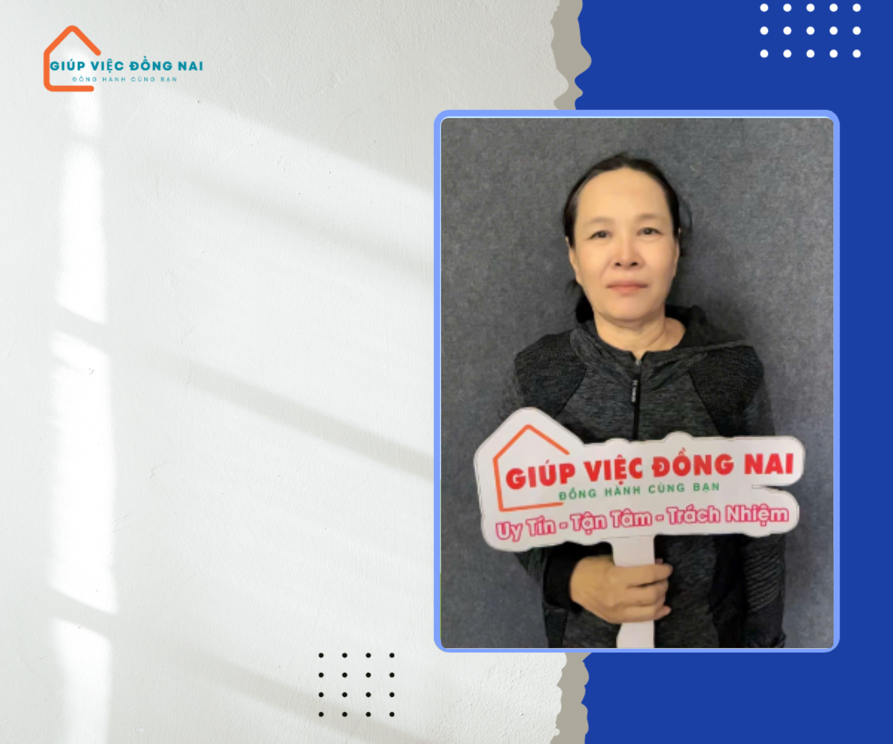 Chị DƯƠNG THỊ BẠCH MAI, sinh năm 1969, quê Kiên Giang cần tìm việc