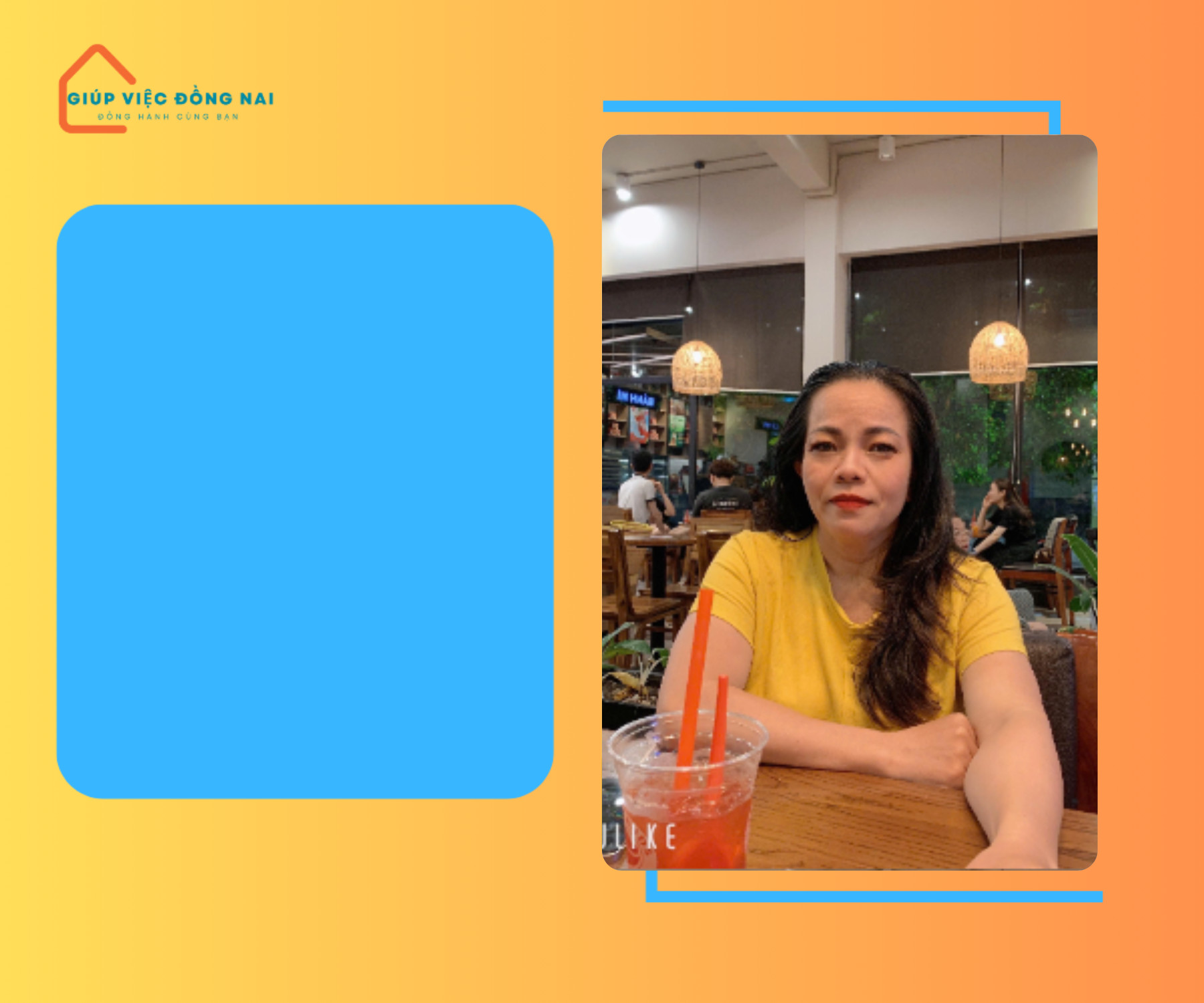 Chị TRƯƠNG THỊ YẾN LINH, sinh năm 1976, quê Khánh Hòa cần tìm việc