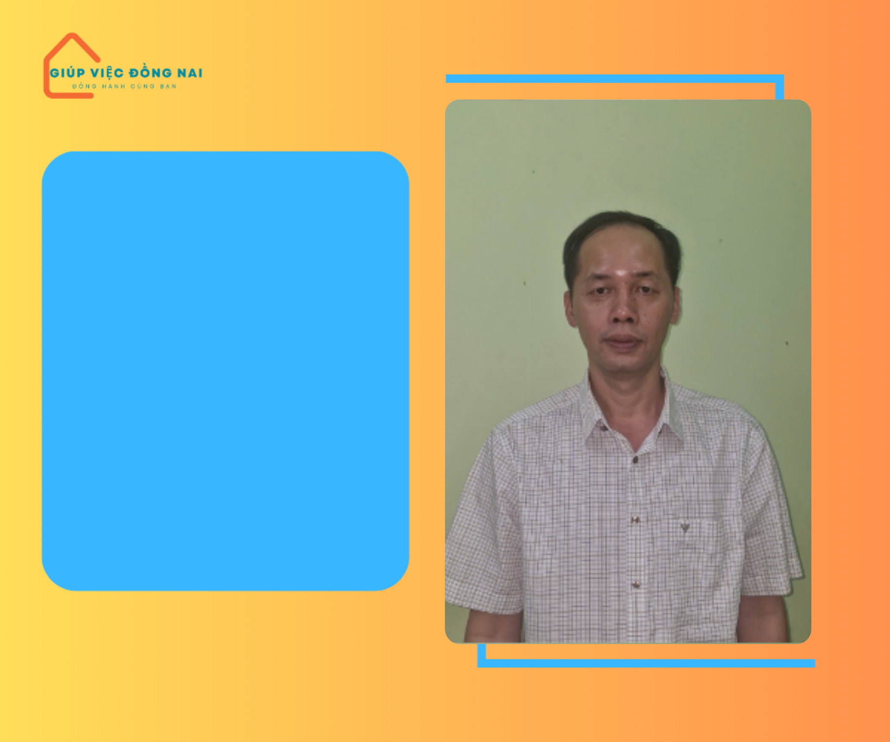 Anh Mạc Trọng Hùng, sinh năm 1979, quê Hải Dương cần tìm việc