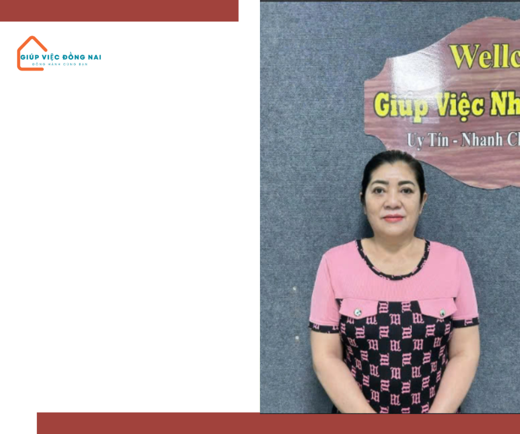 Chị ĐỖ KIM THANH, sinh năm 1968, quê Tiền Giang cần tìm việc