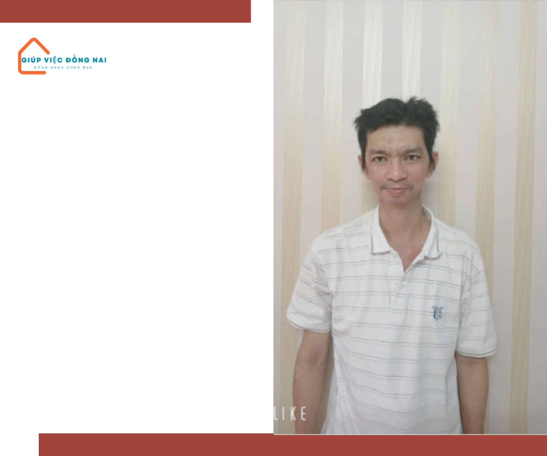 Chị NGUYỄN THÁI BÌNH, sinh năm 1977, quê An Giang cần tìm việc